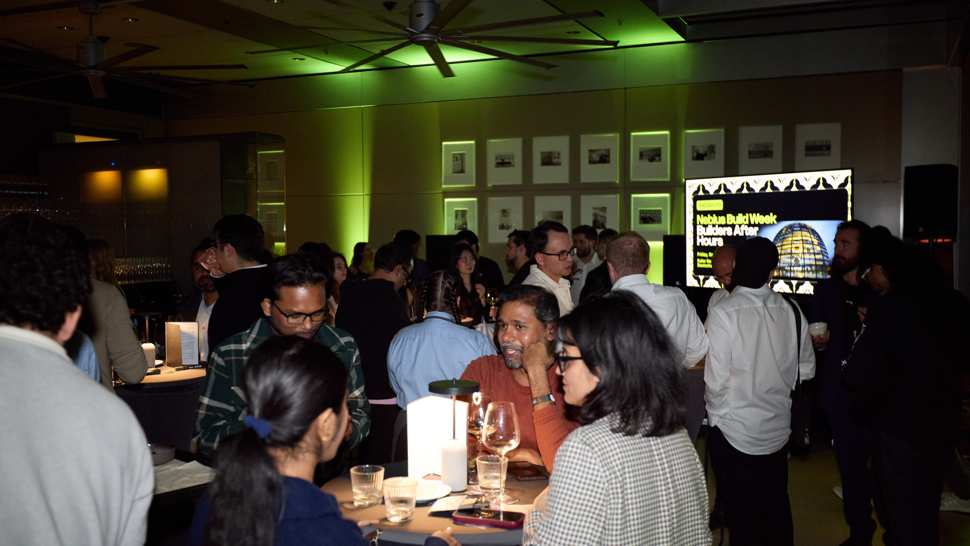Builders After Hours, following a full day of workshops