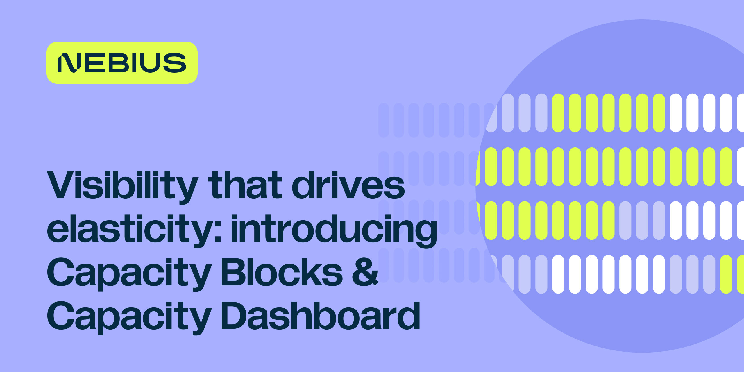 Visibility that drives elasticity: Introducing Capacity Blocks and ...